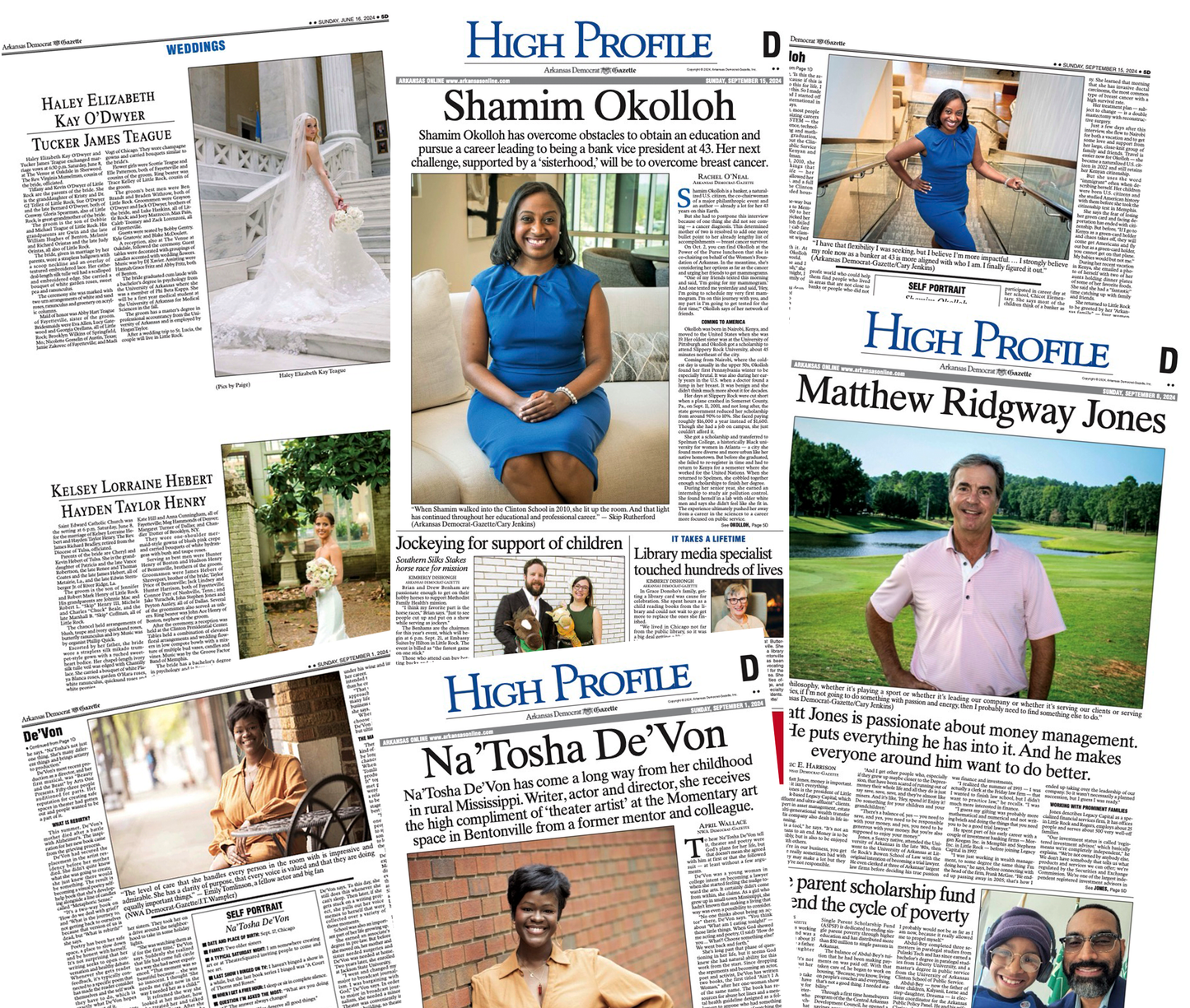 Custom Newspaper Page Reprint